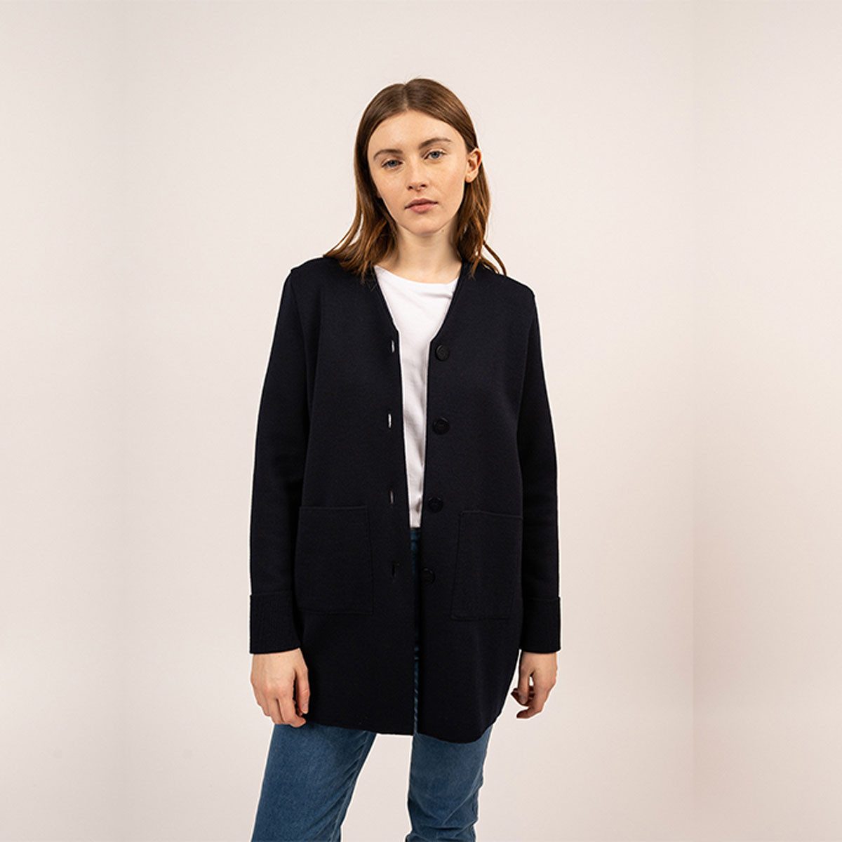 Saint James Strickjacke 1372 Damen Strickjacke Argeles