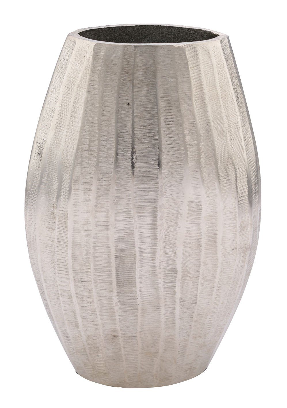 Spetebo Dekovase Design Aluminium Blumen Vase günstig online kaufen