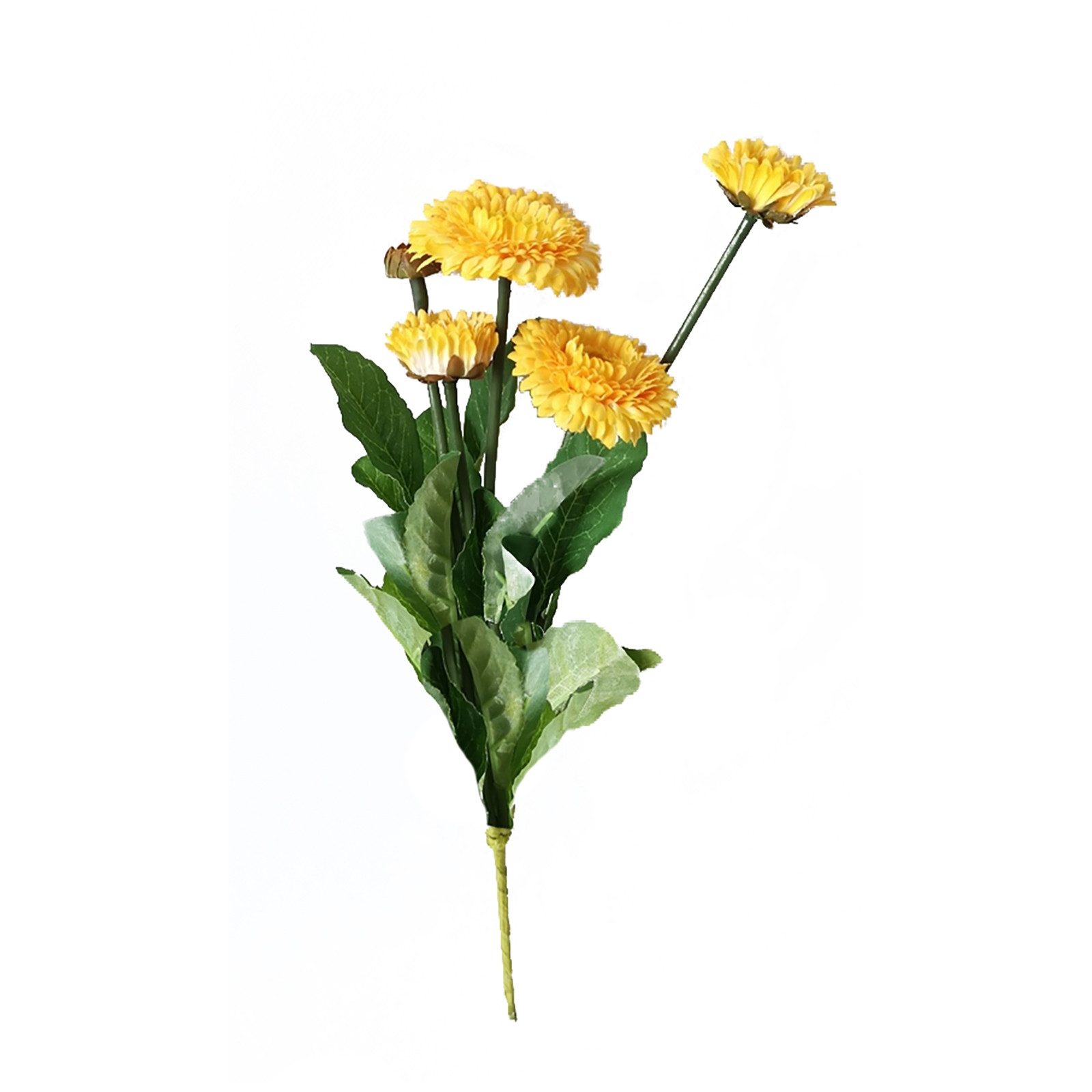 Kunstblume Kunstblume Gelbe Margerite Flora, HTI-Living, Höhe 38 cm, Mehrfachblüte