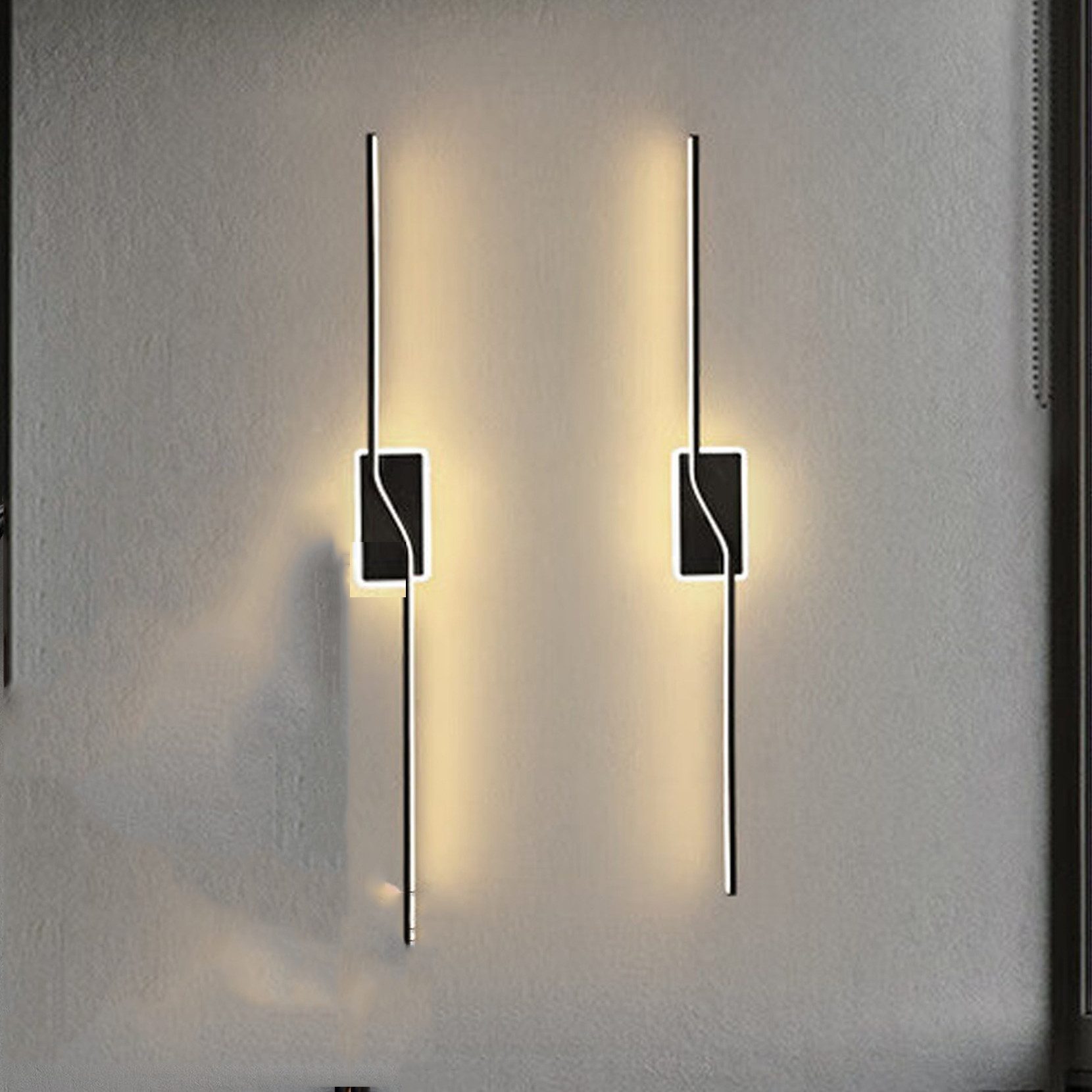 YINDN Wandleuchte Aluminium Wandlampe, 12 W, günstig online kaufen