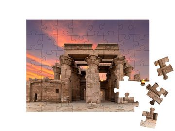 puzzleYOU Puzzle Ruinen des Tempels von Kom Ombo am Nil, Ägypten, 48 Puzzleteile, puzzleYOU-Kollektionen Ägypten