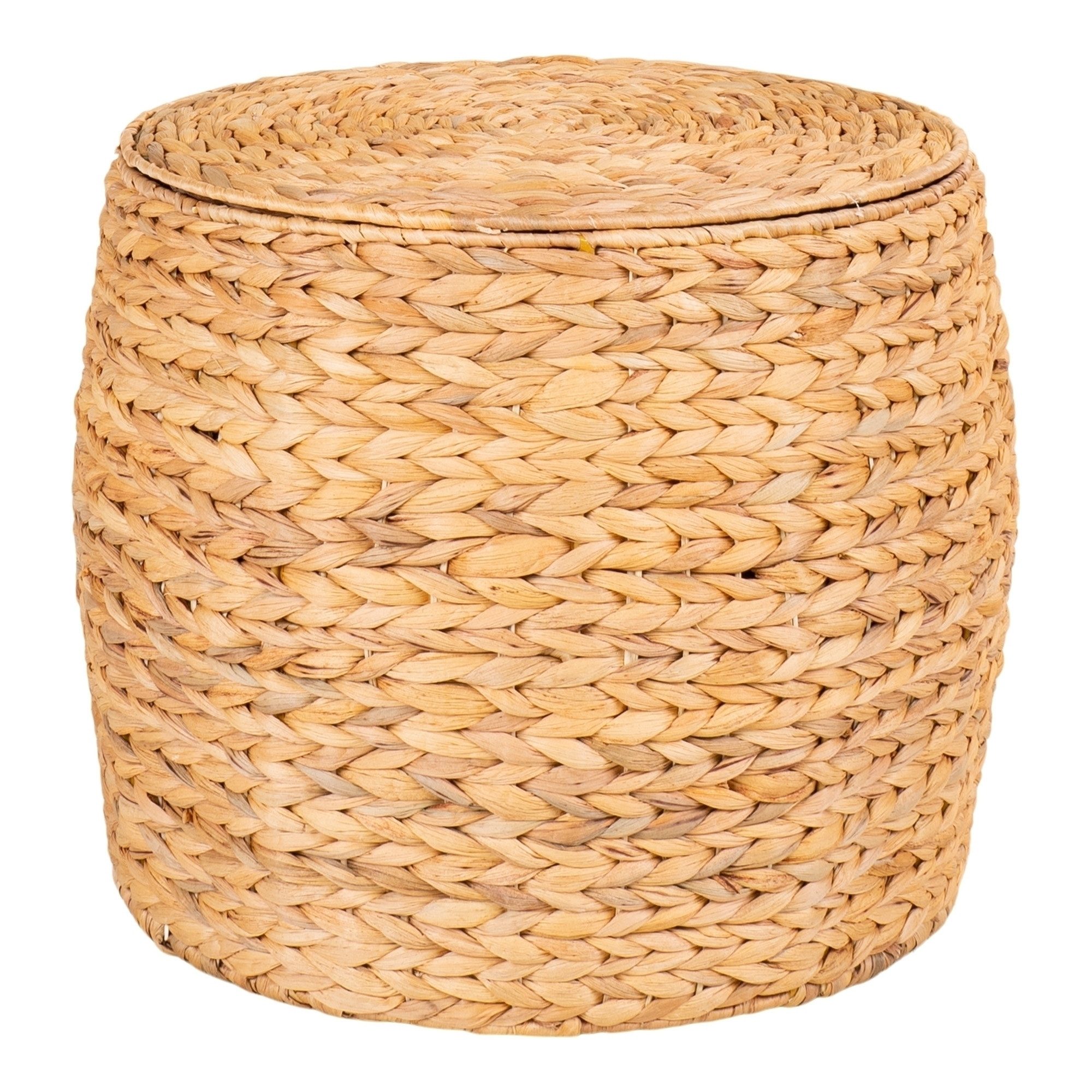 House Nordic Beistelltisch Delia, in Natur, Wasserhyazinthe - 43x34x43cm (BxHxT)