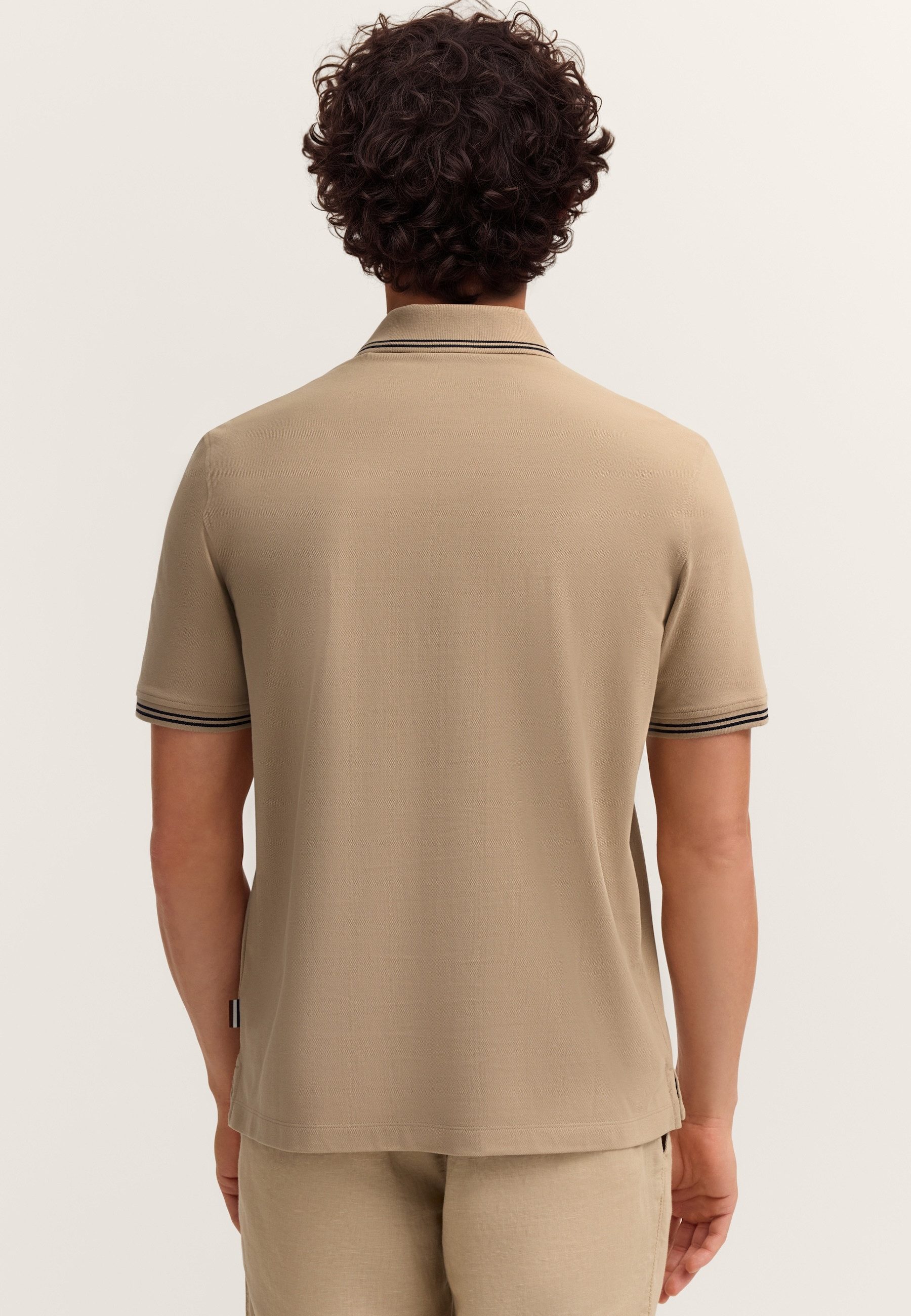 bugatti Poloshirt Modern Fit aus reiner Baumwolle