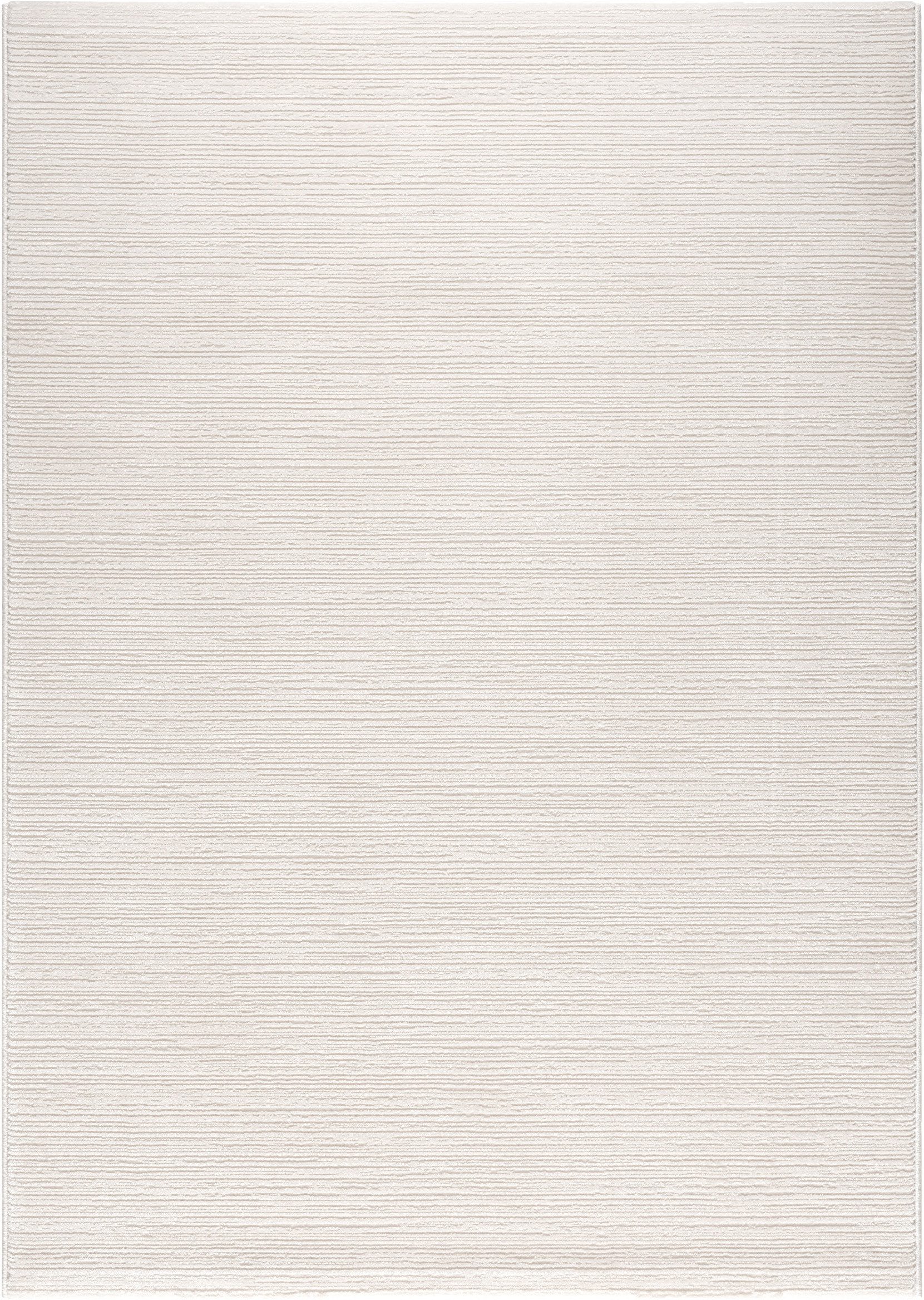 Sehrazat Teppich LIMA, auch als Läufer, rechteckig, Höhe: 10 mm, Kurzflor, Linienstruktur, leichter Glanz, Wohnzimmer