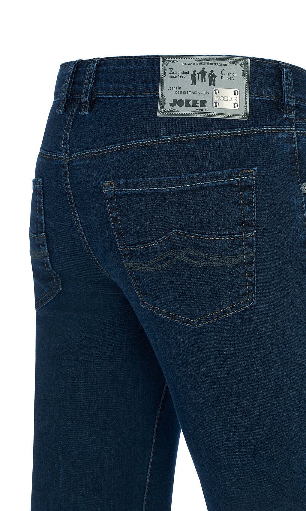 Joker 5-Pocket-Jeans Freddy 1982430 Premium Stretch – Bild 4 von 4