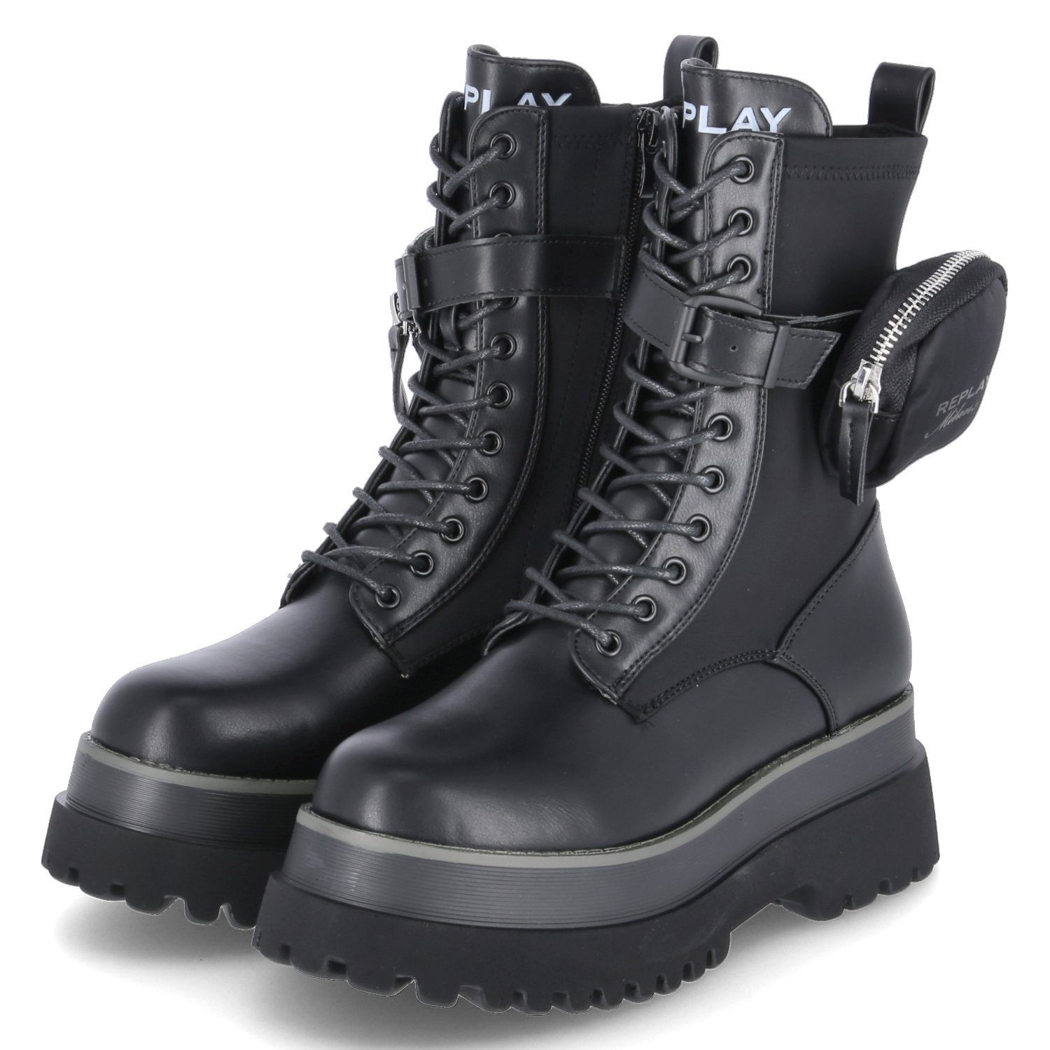Replay Schnürboots ANY POCKET Schnürstiefel