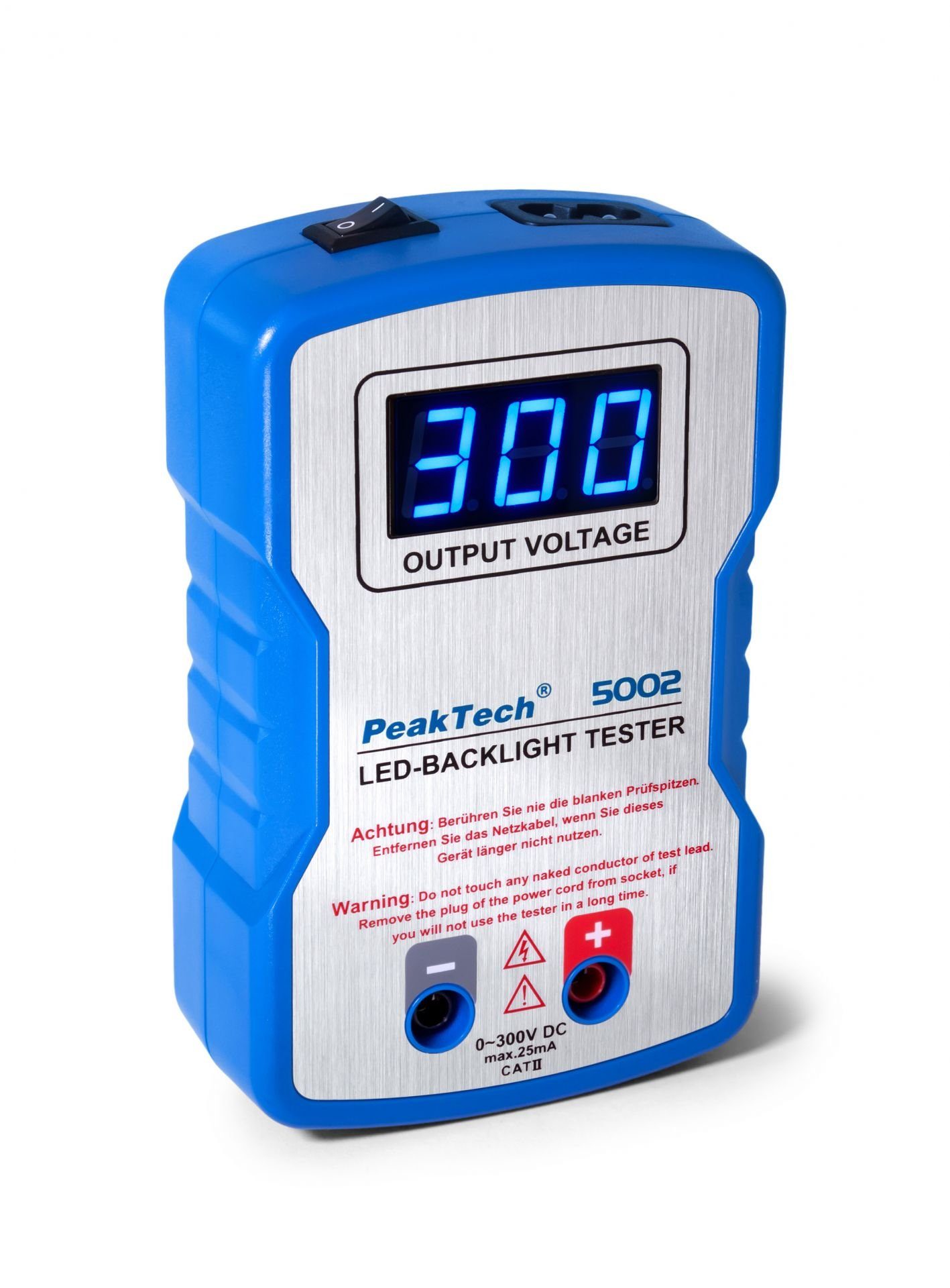Beleuchtungstester, PeakTech PeakTech Strommessgerät Tester/ - 300V 1-tlg. LED 5002: 0 DC,