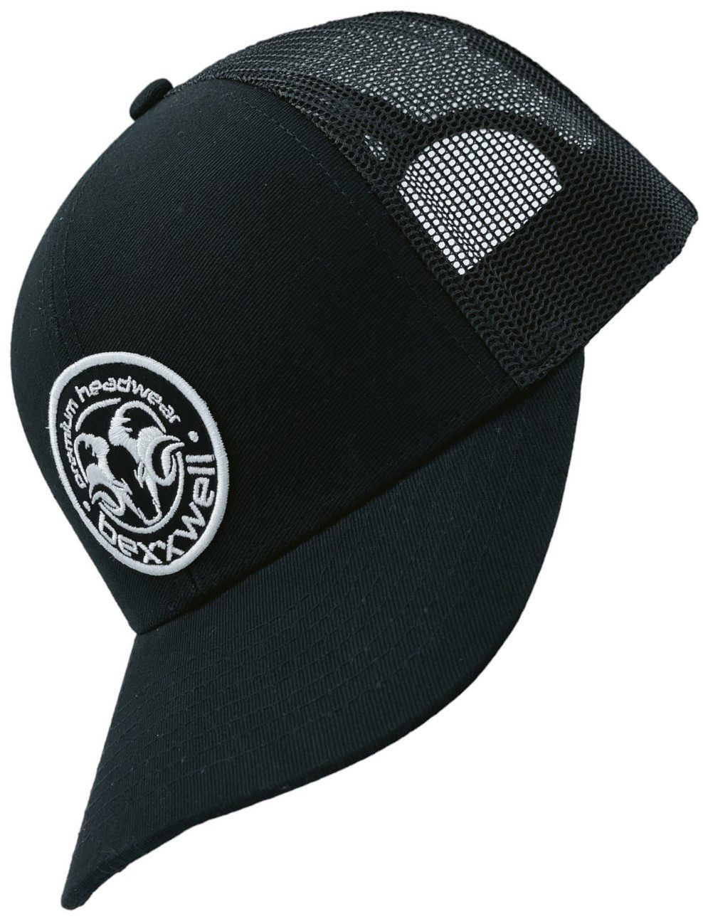 Bexxwell Trucker Cap mit Logo-Patch (optimale Passform, Unisex, Baseball Cap)