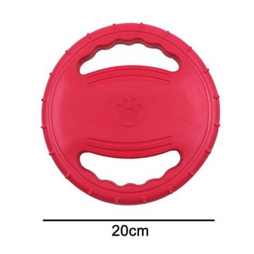 Lubgitsr Wurfscheibe Frisbee Hund, 1 Stück 20cm Hundefrisbee aus EVA für Land und Wasser (1-St)