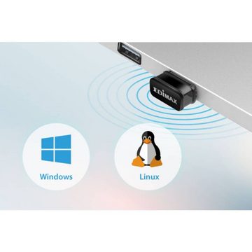 Edimax AC600 WLAN 5 Nano USB-Adapter Netzwerk-Adapter