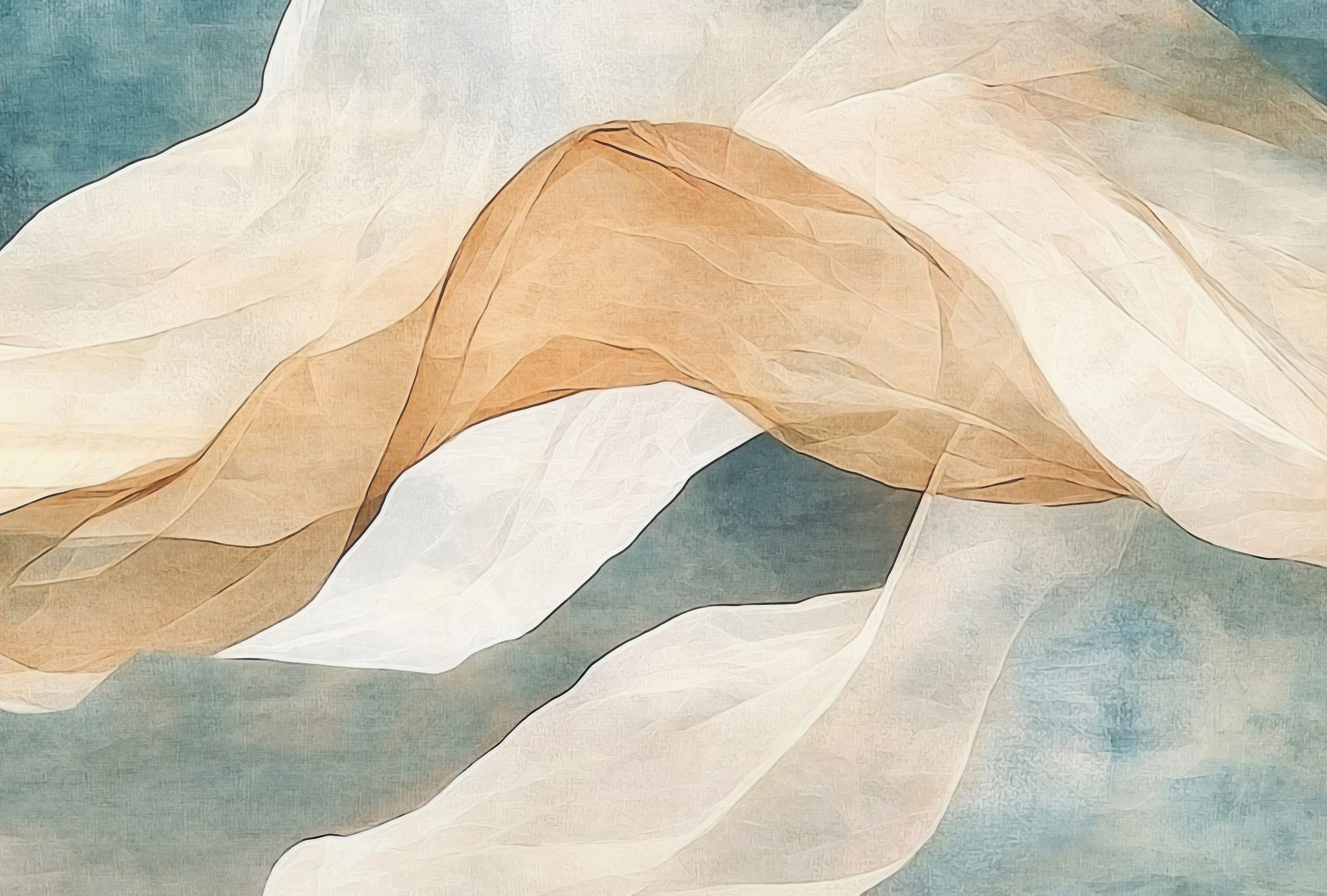 Erismann Vliestapete Vliestapete Aquarelloptik beige Erismann 220800701