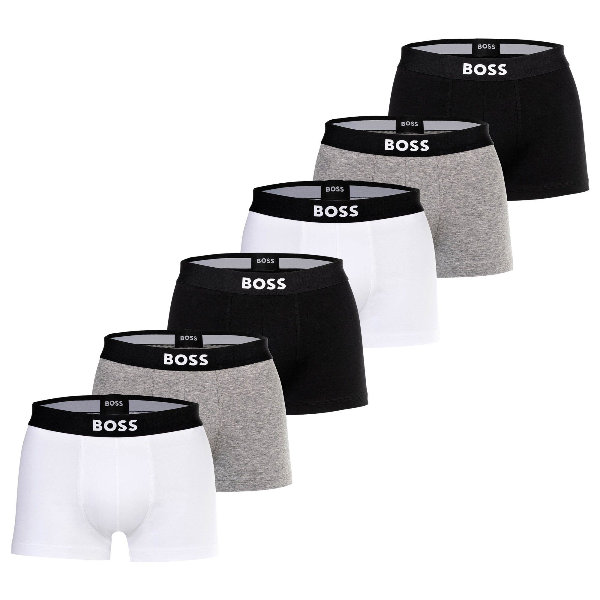 Boxer Herren Boxershort 6er Pack Baumwolle