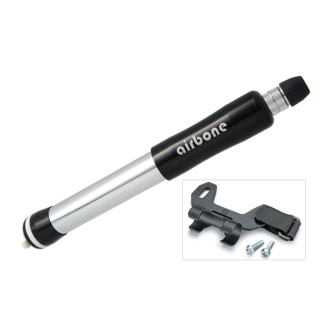 Airbone Luftpumpe Minipumpe Airbone ZT-509 AV/DV/SV, 210mm, inkl. Halter