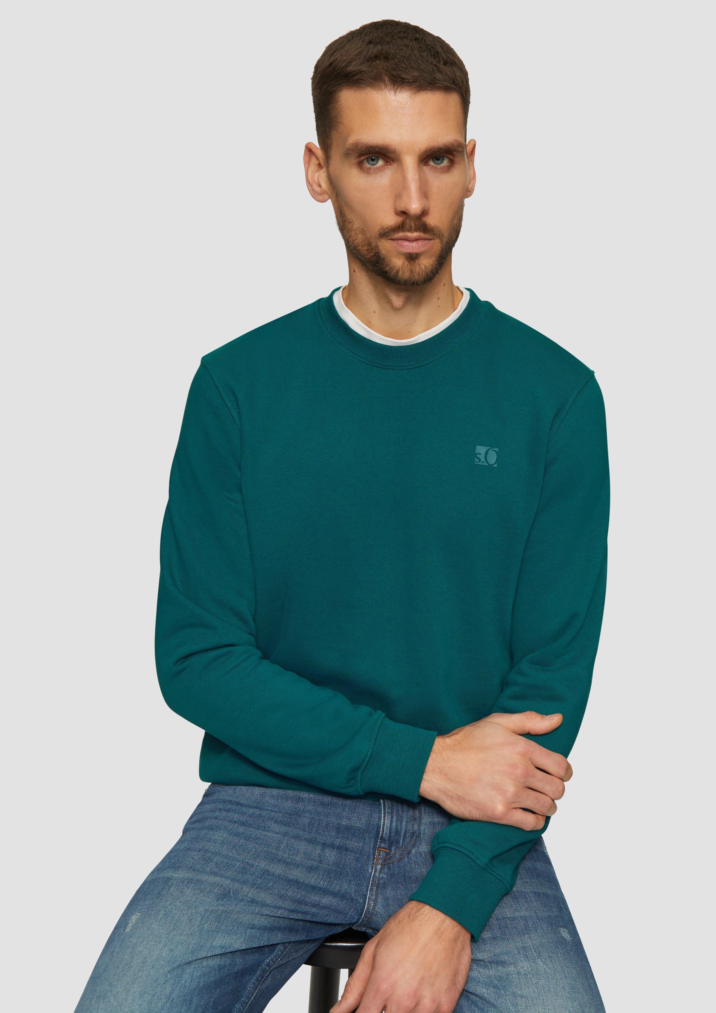 s.Oliver Sweatshirt Sweatshirt aus Baumwollmix mit günstig online kaufen