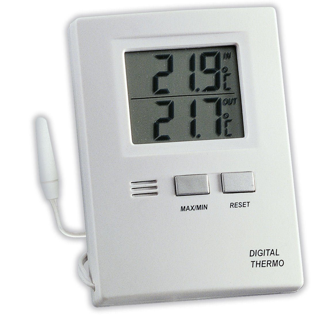Raumthermometer TFA 30.1012 Digitales Innen-Außen-Thermometer