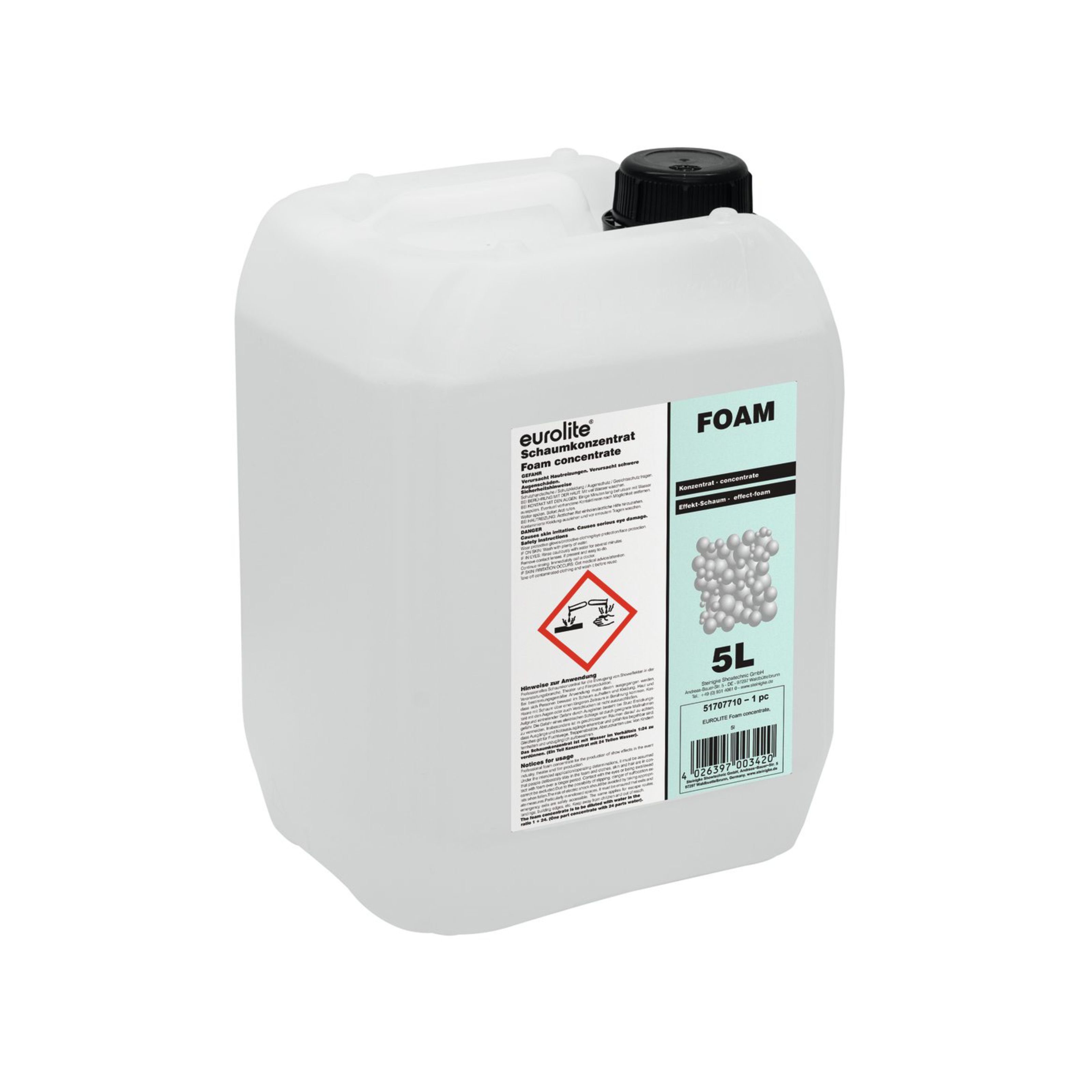 EUROLITE Discolicht, Foam-Konzentrat 5L - Nebelfluid