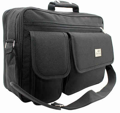SHG Messenger Bag »XL Arbeitstasche Herren Umhängetasche Schultertasche Flugbegleiter«