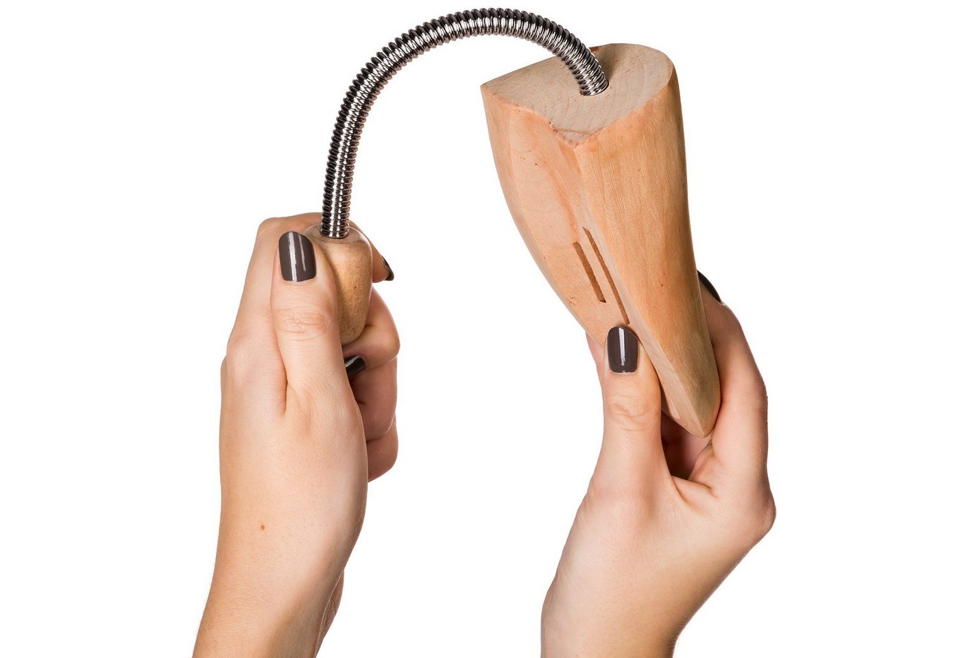 Thumbnail - tectake Schuhspanner 1 Paar Spiral-Schuhspanner, aus Lotusholz