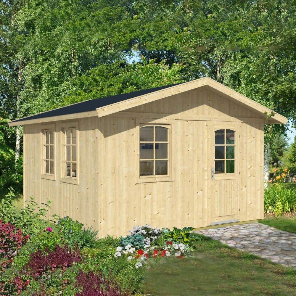 Alpholz Gartenhaus »Gartenhaus Lennart«, BxT 447,00x470,00 cm