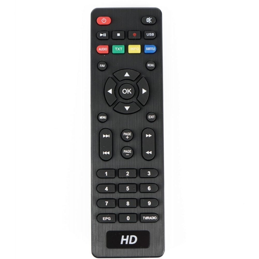 RED OPTICUM AX C100 HD HDTV - Receiver - schwarz Kabel-Receiver – Bild 5 von 5
