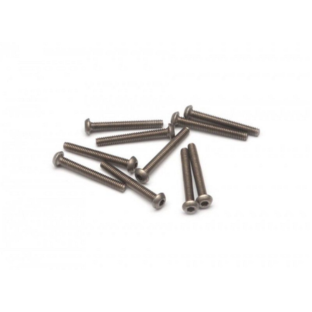 Boomracing Modellbausatz Titanium M2 x 16mm Button Hex Screws Bolts ...
