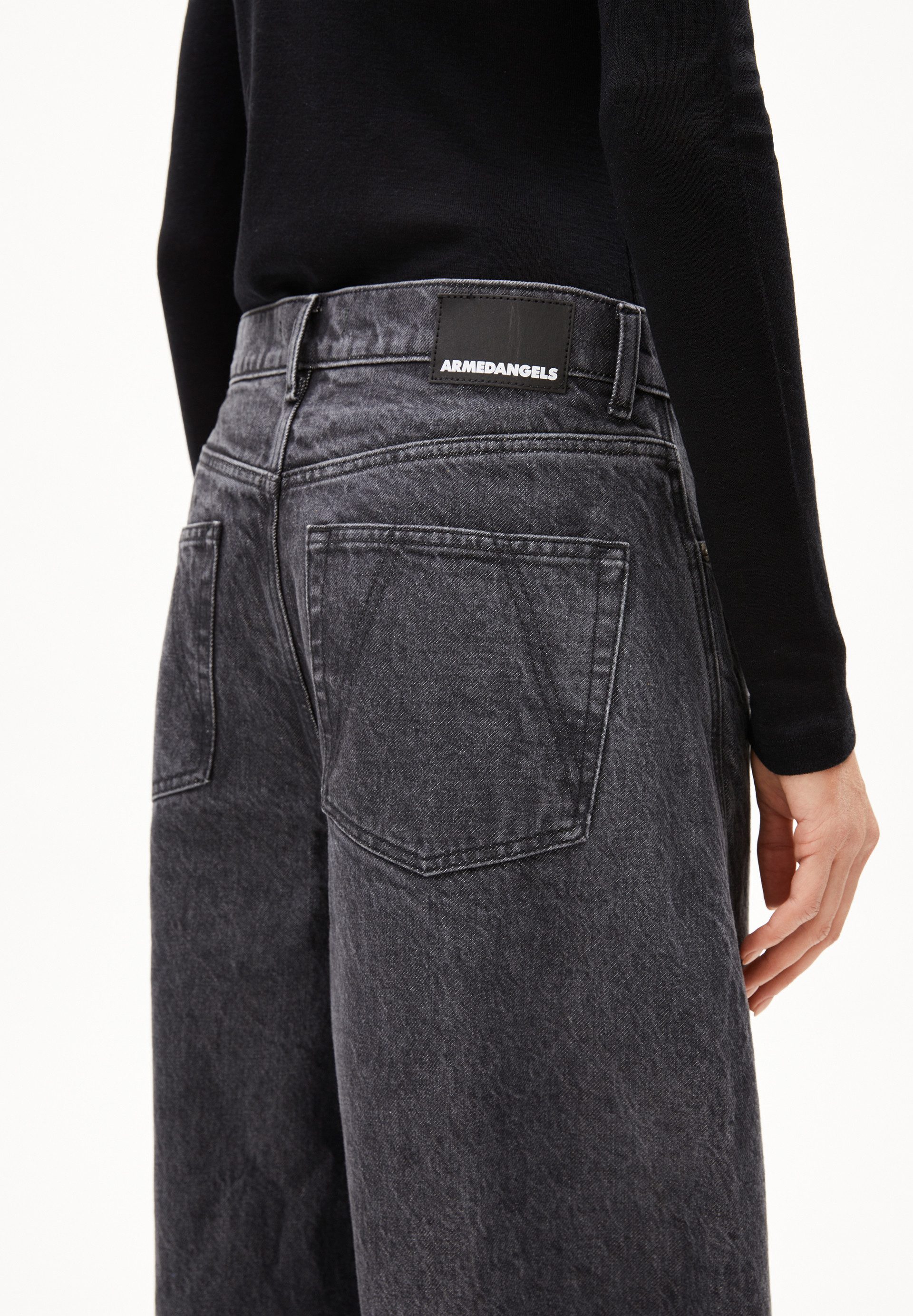 Armedangels Weite Jeans AALTHEA BARREL (Non-Stretch, Loose Fit) Mid waist