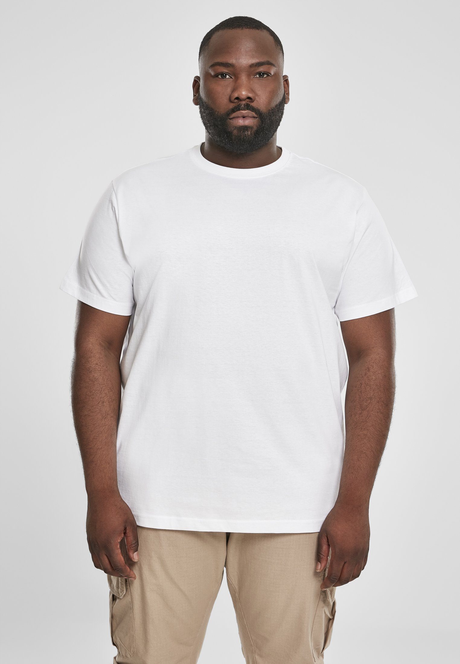 URBAN CLASSICS T-Shirt Herren Basic Tee 3-Pack (1-tlg) white/white/black
