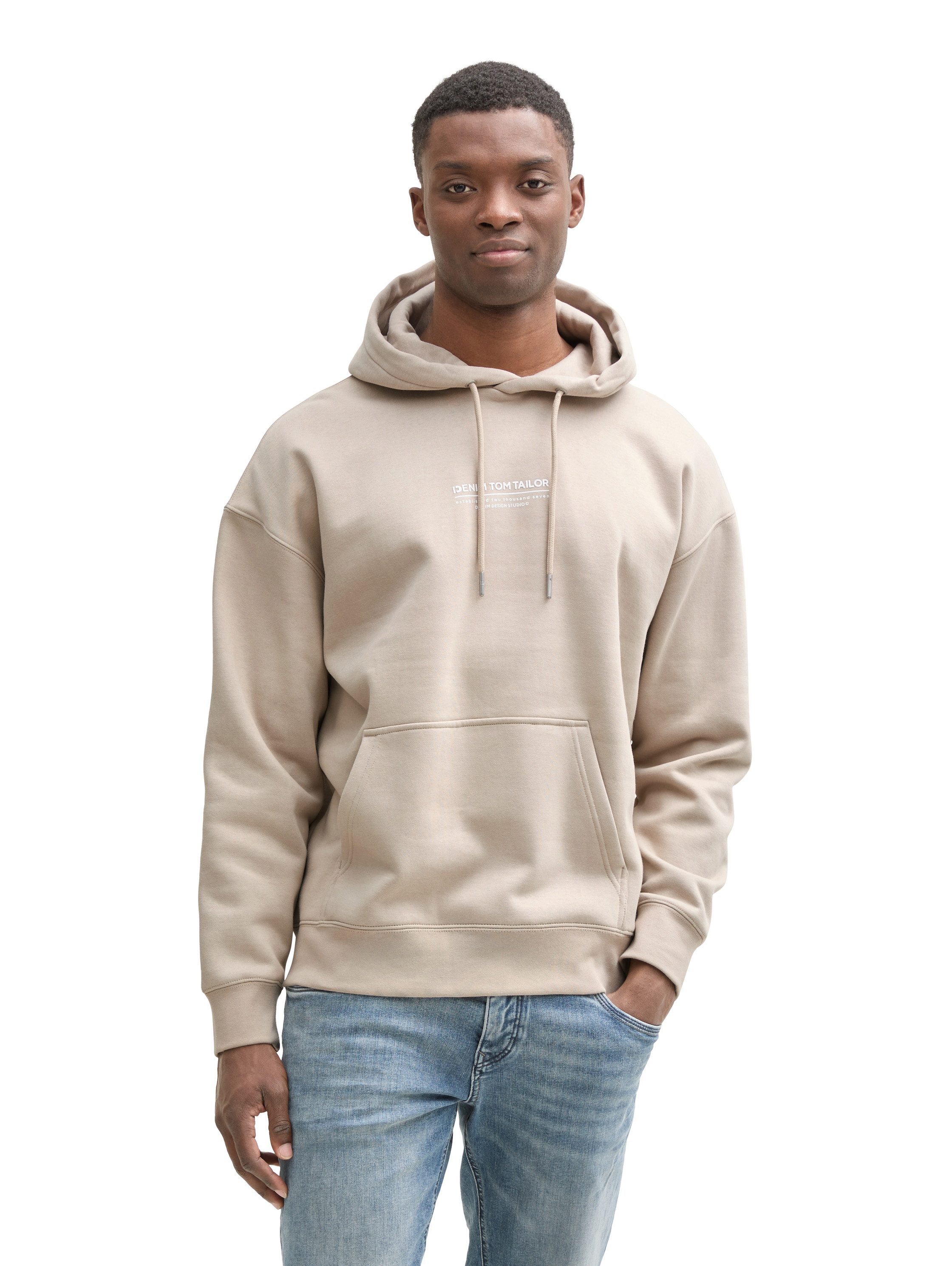 TOM TAILOR Denim Hoodie mit Logo günstig online kaufen