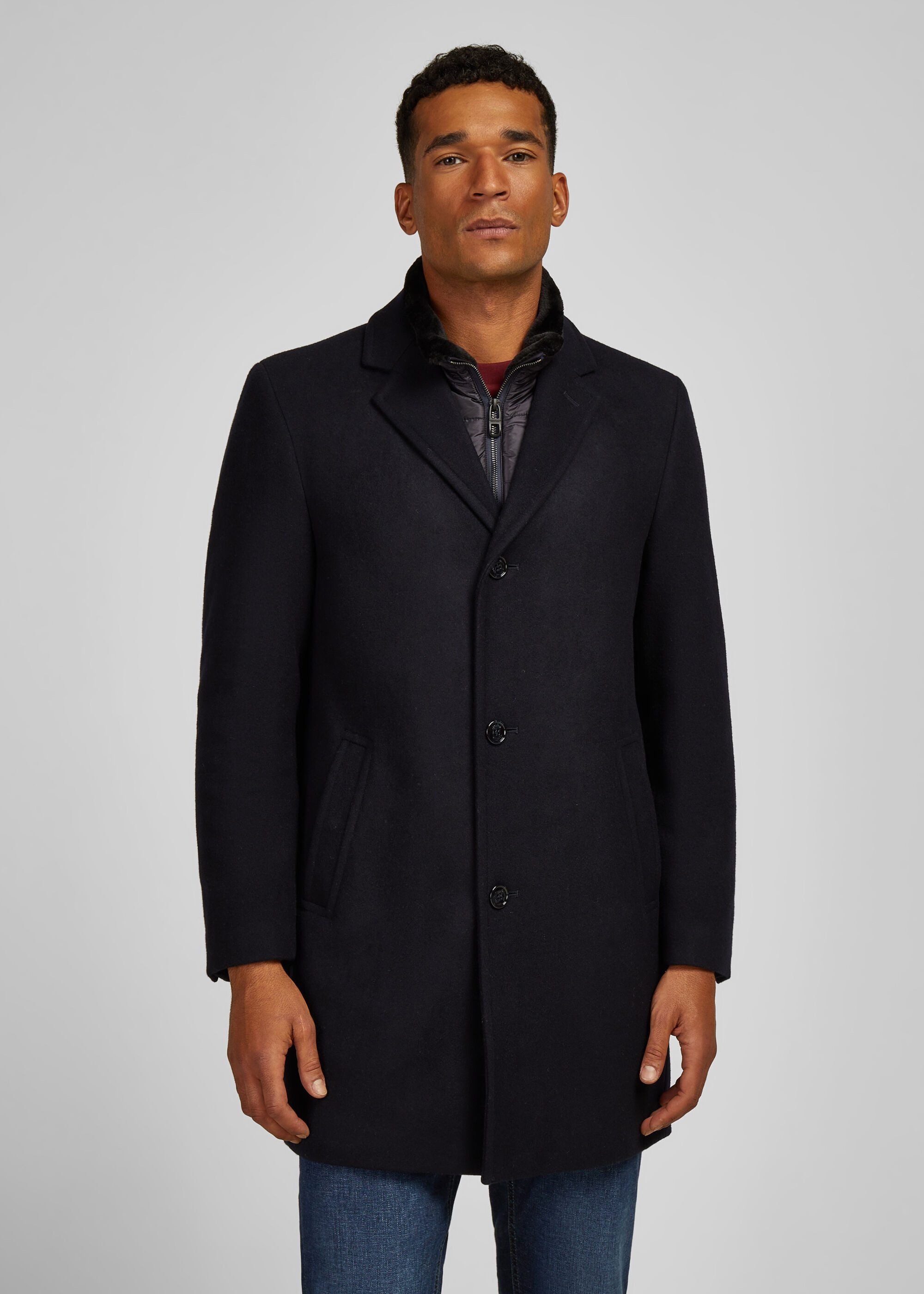 HECHTER PARIS Kurzmantel schlanke Silhouette