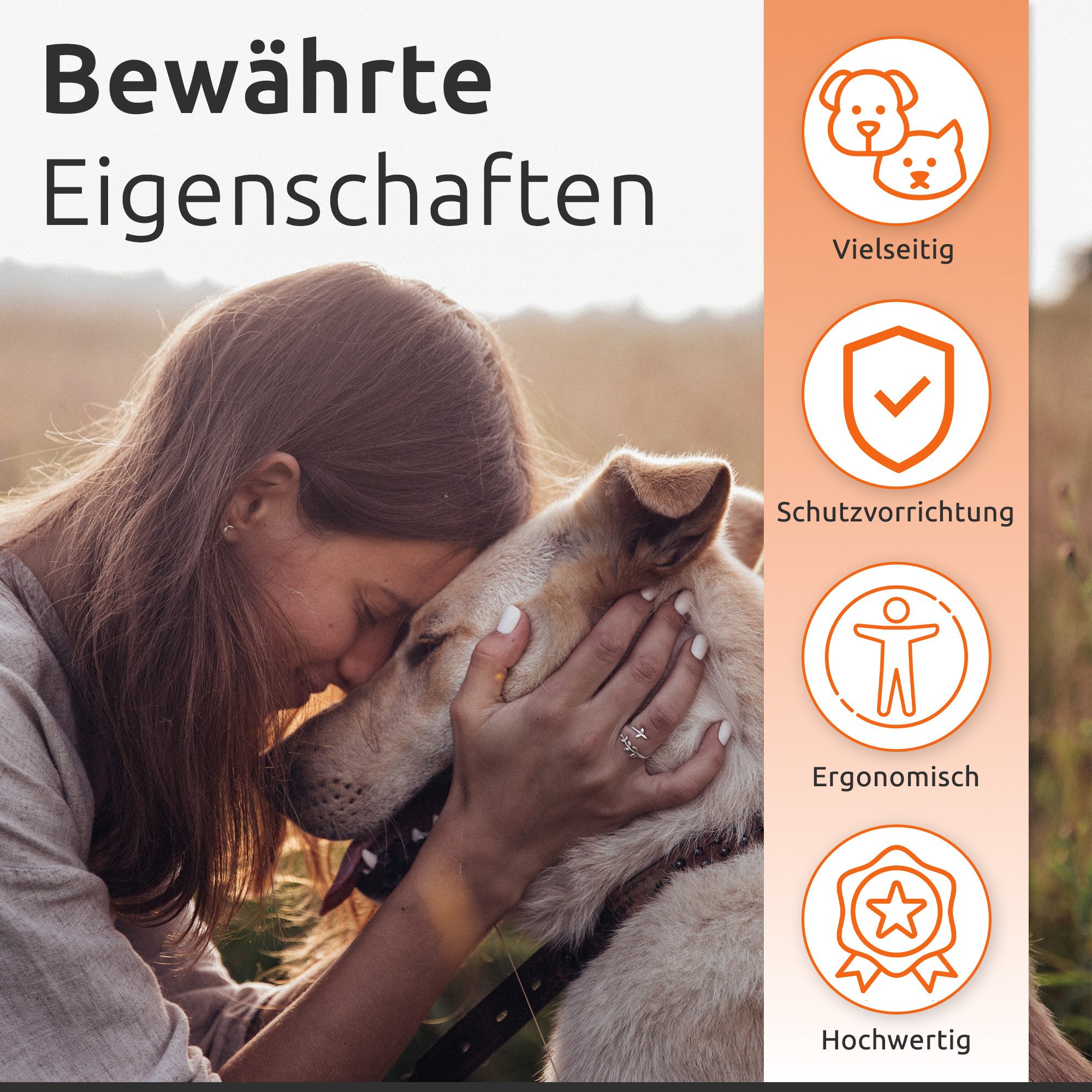 ECENCE Krallenschneider Krallenschere Krallenzange Nagelschere + Hund