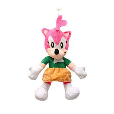 Wiztex Kuscheltier Sonic Plüschtiere Sonic Amy Rose Stofftier Geschenk für Kinder DE