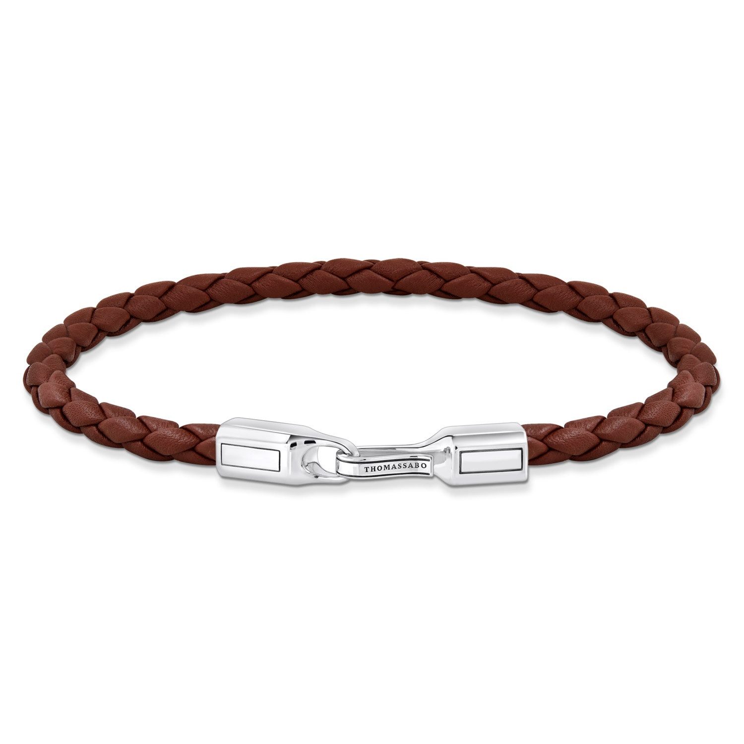 THOMAS SABO Silberarmband Unisex Lederarmband Braun günstig online kaufen