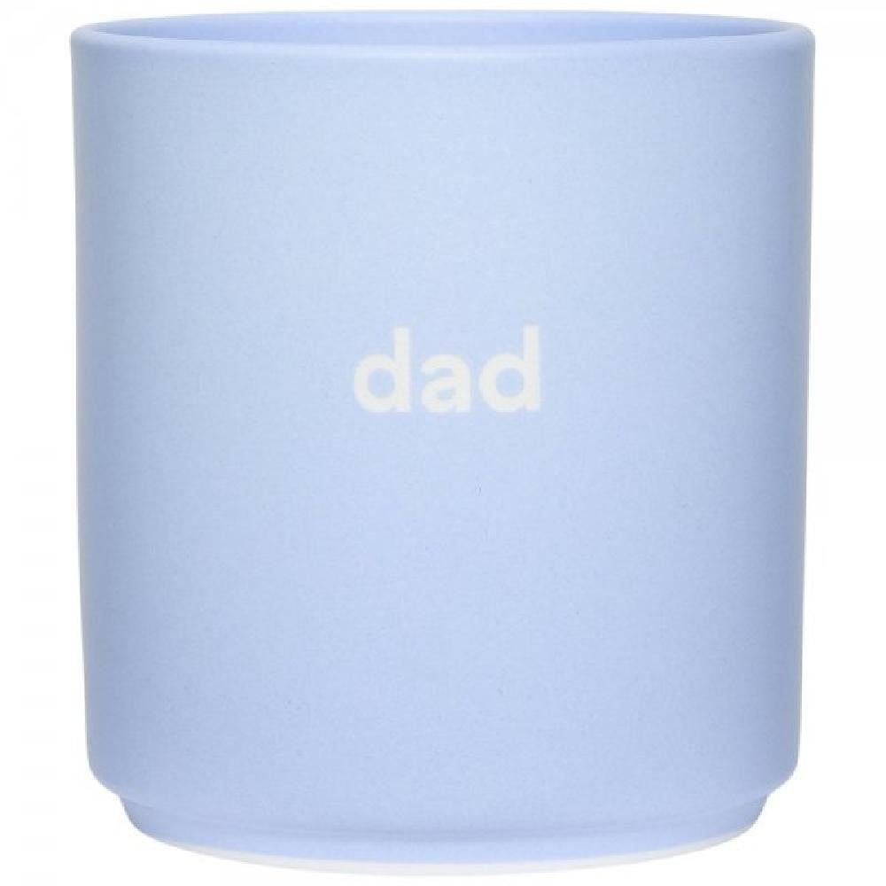 Design Letters Tasse Кружки VIP Favourite Cup Dad Blau
