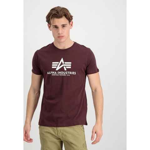 Alpha Industries T-Shirt - Logo T-Shirt - Shirt Kurzarm