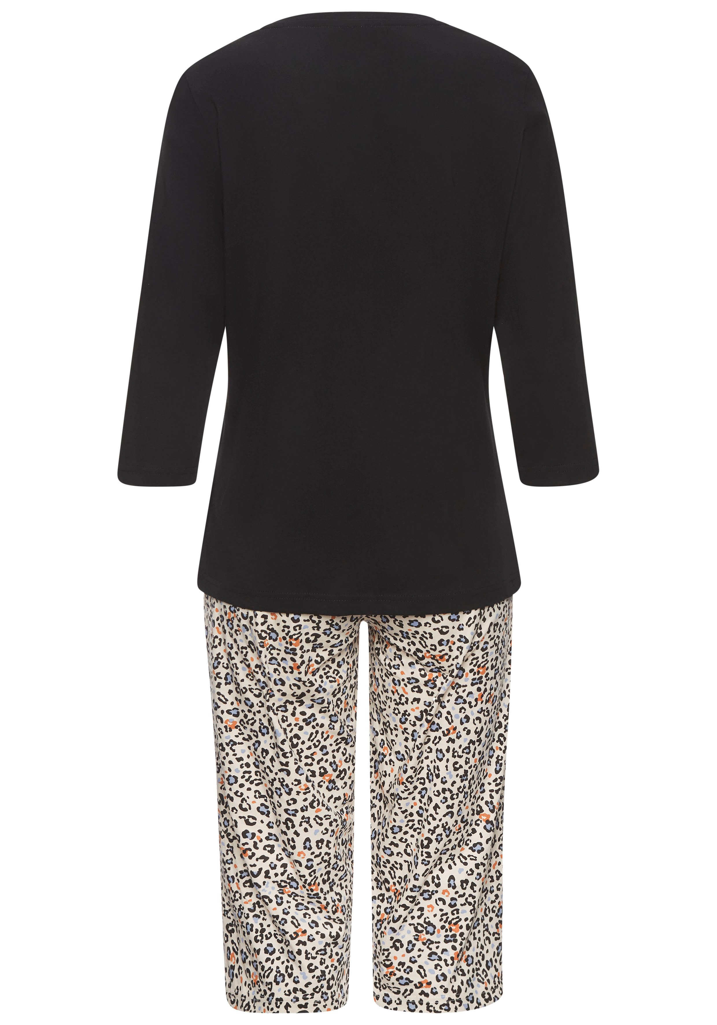 Vivance Dreams Capri-Pyjama (Set, 2 tlg) mit schönem Animalprint