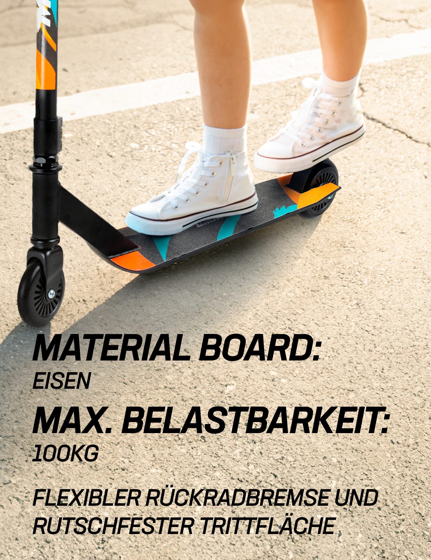 MUWO Stuntscooter "Halfpipe"