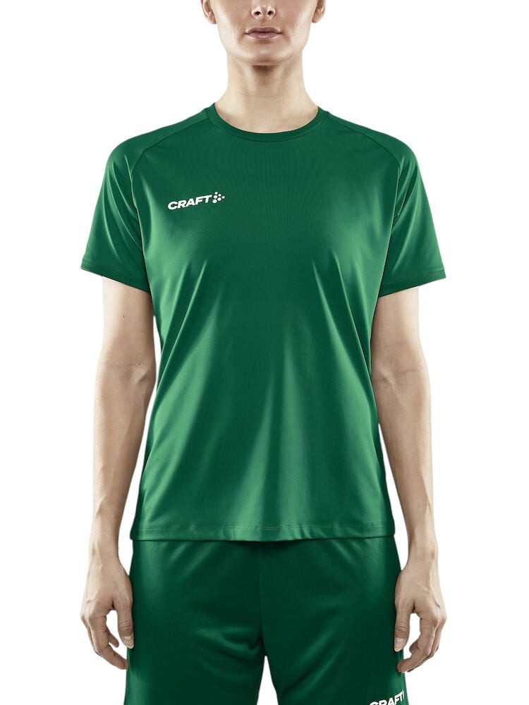 Craft Trainingsshirt Progress Indoor Jersey (elastisches Material) grün Damen