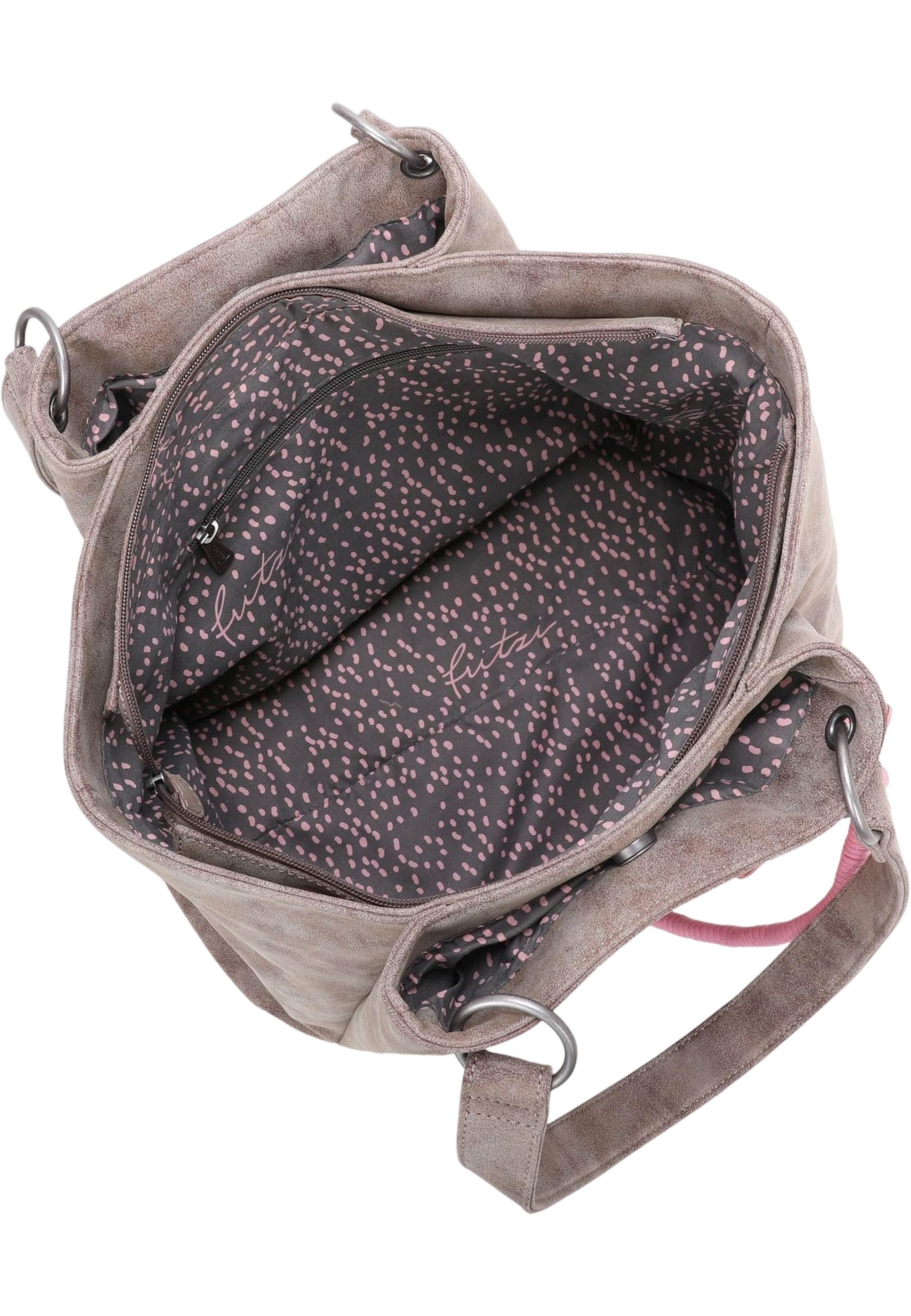 Fritzi aus Preußen Henkeltasche Fritzi42N, aus veganen Materialien – Bild 5 von 5