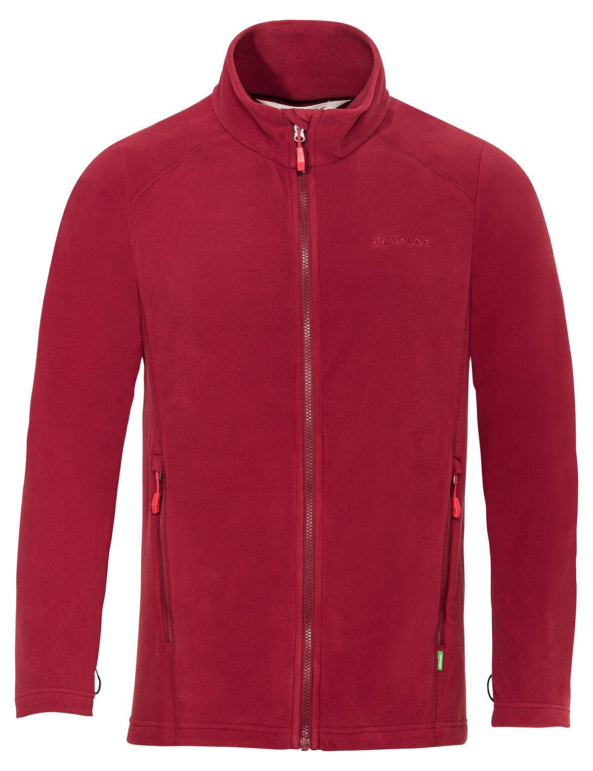 VAUDE Outdoorjacke Men's indian Jacket Fleece Rosemoor Klimaneutral red (1-St) II kompensiert dark