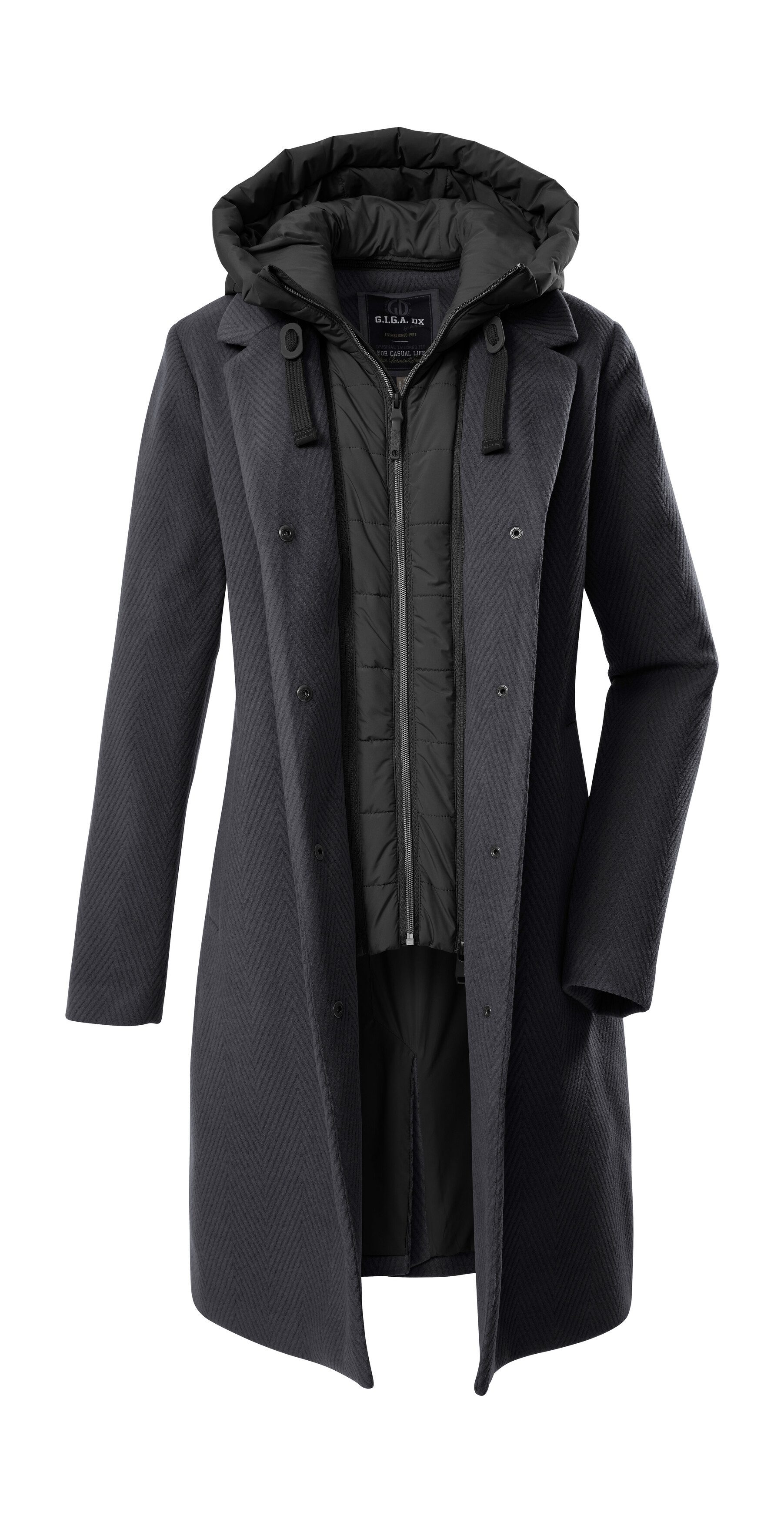 G.I.G.A. DX by killtec Parka GW 20 WMN PRK Windabweisender Damen Parka mit abnehmbarer Kapuze und Gilet – Bild 2 von 3