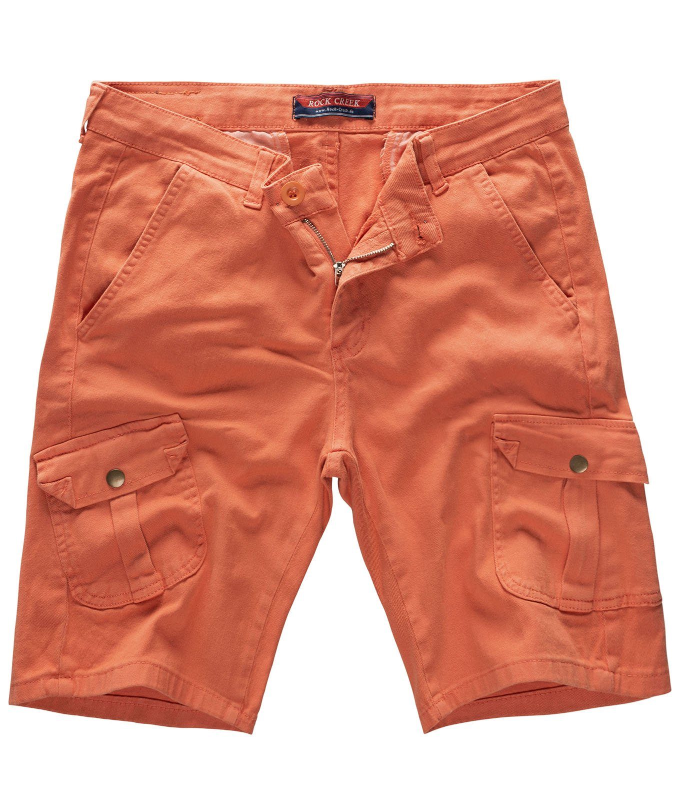 Orange Herren Cargoshorts Rock RC-2203 Cargoshorts Bermuda Creek