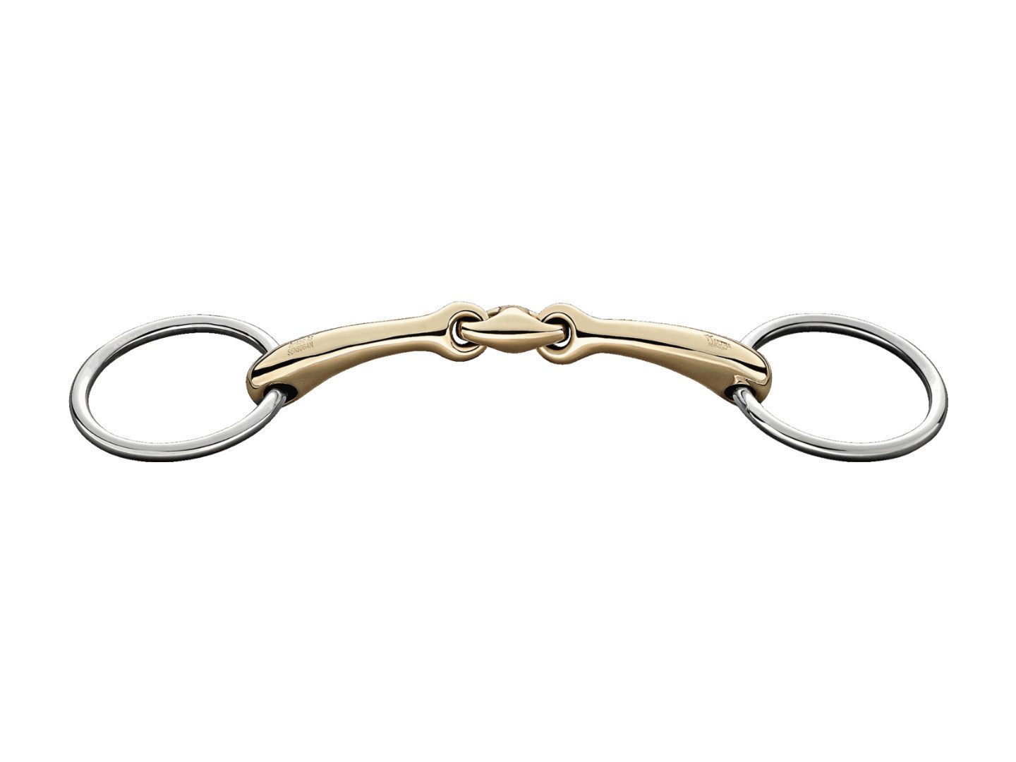 SPRENGER Trensengebiss Dynamic RS Unterlegtrense 14 mm doppelt gebrochen - Sensogan