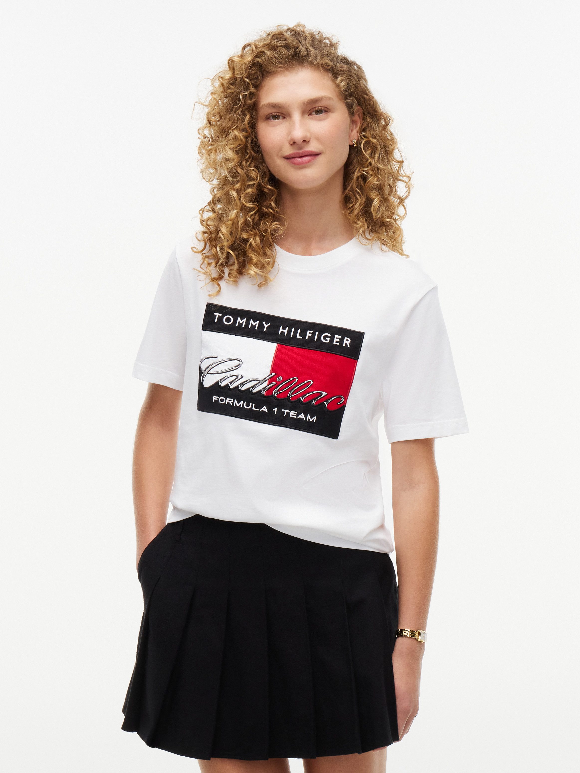 Tommy Hilfiger T-Shirt TH x Cadillac Formula 1® Team GRAPHIC FLAG aus Baumwoll-Jersey, Unisex – Bild 3 von 5