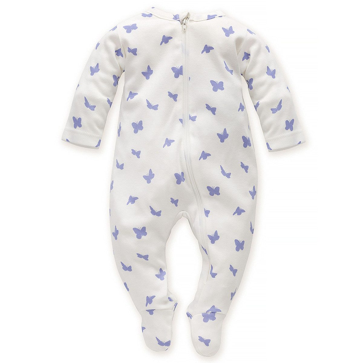 PINOKIO Strampler Schmetterling Unisex Kinder Einteiler, Overall, Babyanzug, Babyoverall, Babyanzug