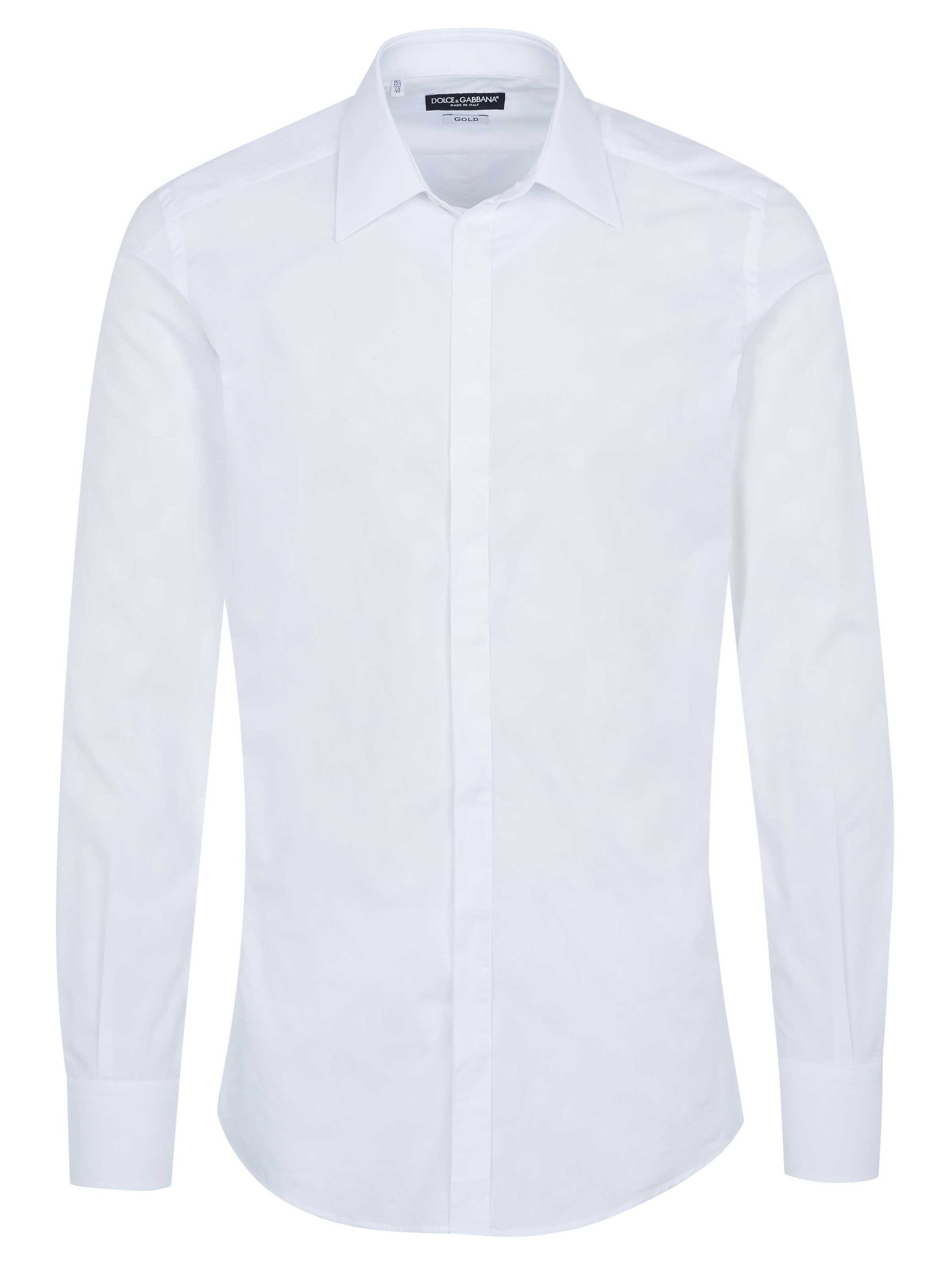 DOLCE & GABBANA Langarmshirt Knopfleisten Langarmshirt für Herren (1-tlg., keine Angabe)