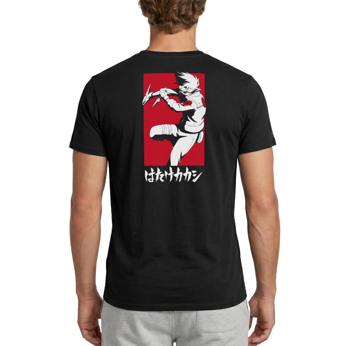 T-Shirt Naruto Shippuden Cooles Kakashi-Design Männer T-Shirt