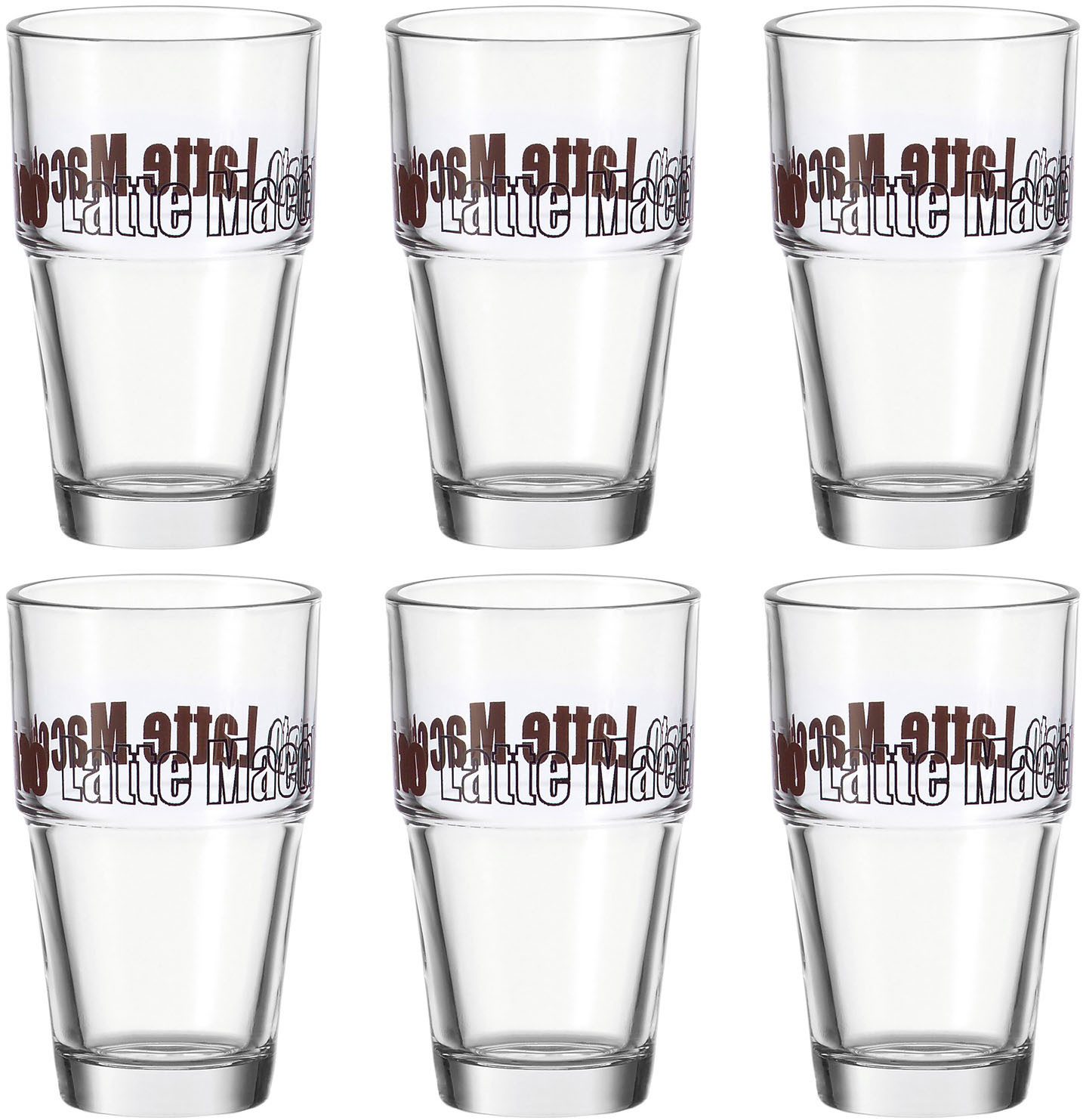 Latte-Macchiato-Glas Solo