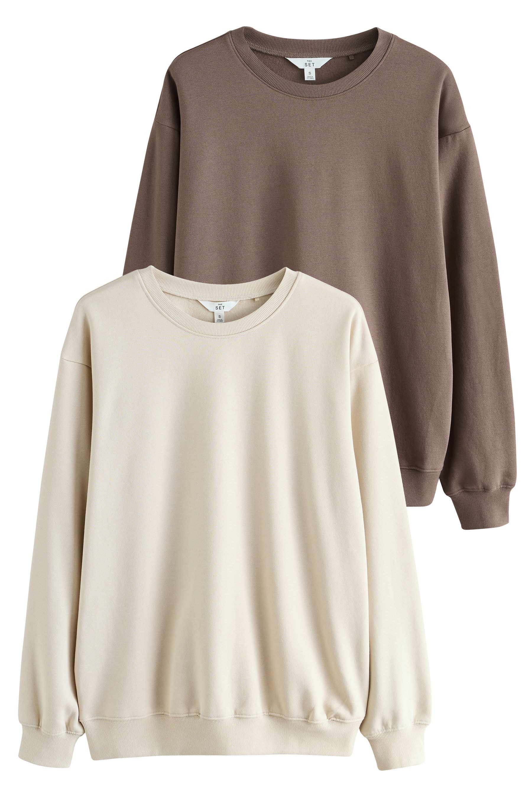 The Set Sweatshirt The Set Oversized günstig online kaufen