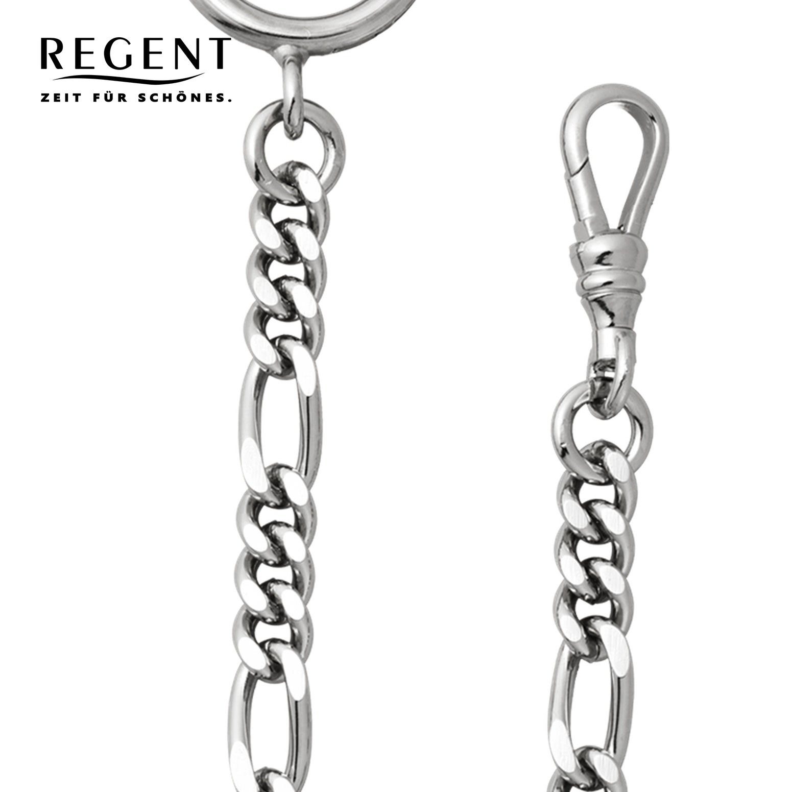 Elegant Kettenuhr 5mm P-49 Regent Taschenuhrenkette, Herren Taschenuhren-Kette Regent Figaro,