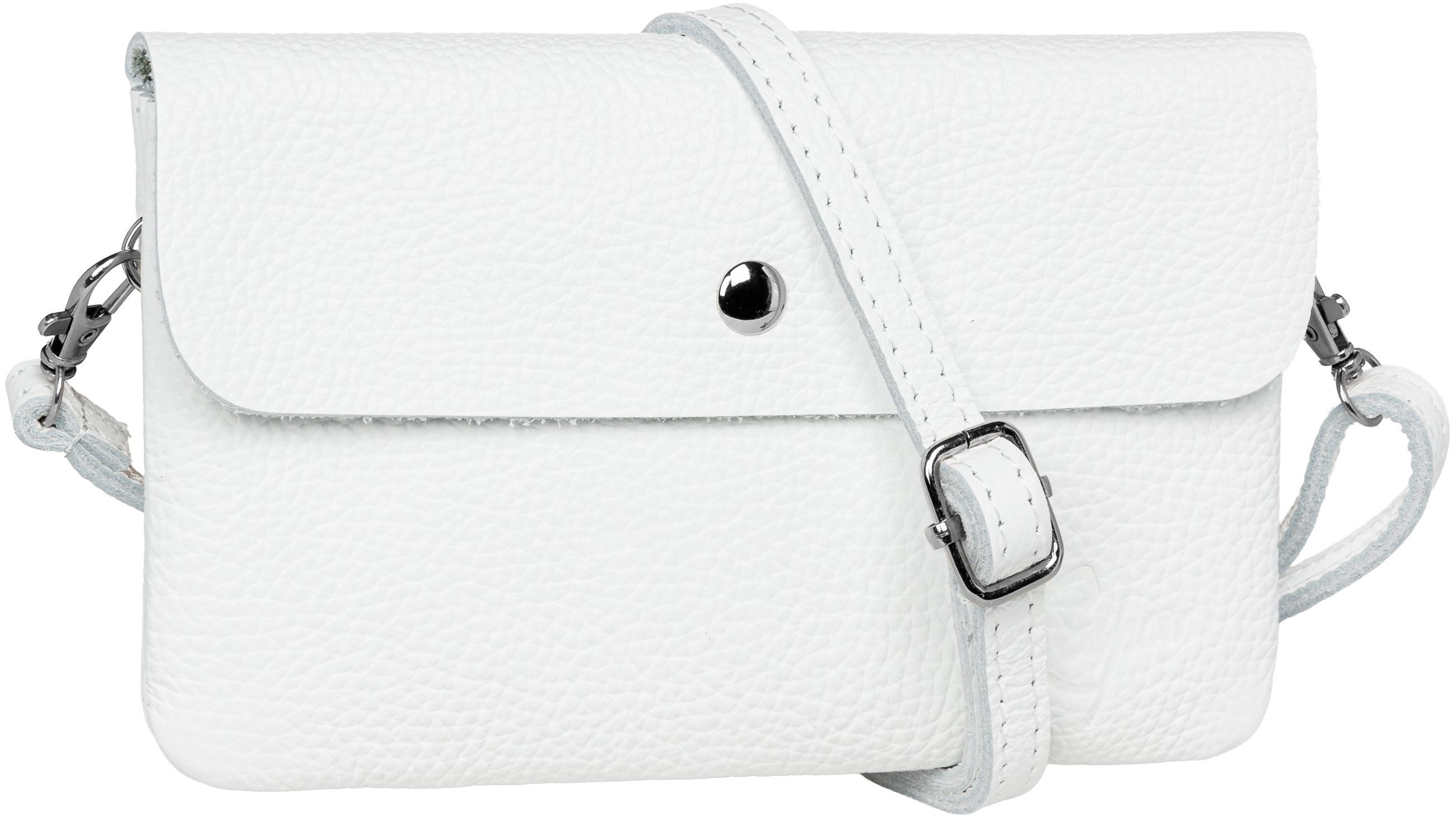 Caspar Umhängetasche Mini Leder Clutch Damen Handtasche - CLASSIC LINE - Mo günstig online kaufen